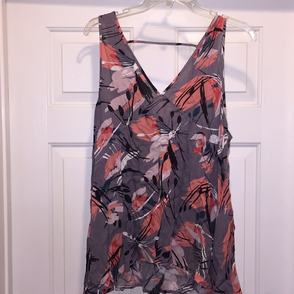 Floral tank top